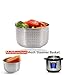 Antimi 21PCS Pressure Cooker Accessories Set For Instant Pot 5,6,8 QT, Steamer Basket, Springform Pan, Egg Bites Molds, Steamer Rack, Dish Clip, Whisk, Oven Mitts&Trivet Mats&Scrub Pad