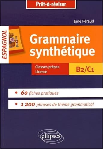 Grammaire Synthétique Espagnol 60 Fiches Pratiques B2c1 - 