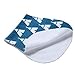 Baby Burp Cloths 4 Pack, 100% Organic Cotton | Large, Triple Layer, Ultra Absorbent & Soft |Burping Rag for Newborn, Ranger Set, Gender Neutral |Baby Shower Gift for Boys & Girls by Chunky Chops