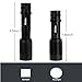 Ulako Offset Mount 350 Yards Zoomable L2 LED 1000LM Single 1 Mode Flashlight Torch for AR15 Rifle Shotgun