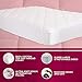MAXI RV Size (48 x 75) Mattress Pad - Luxurious Cotton Sateen Mattress Protector - Soft, Comfortable, & Breatheable Mattress Cover - Mattress Pad Protects Mattress from Dust, Dirt, Spills, and Stains