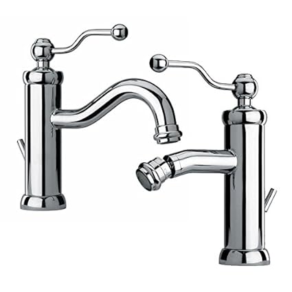 PAINI Set Duomo Grifo monomando lavabo + bidet, desagüe ...