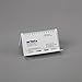 Artistic Urban Collection Punched Metal Business Card Holder, White (ART20001WH)