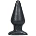 Doc Johnson Platinum Premium Silicone - The Super Big End - 5.5 in. Long and 2.3 in. Wide - Large Silicone Butt Plug with Flared Safety Base - Advanced Anal Toy - Charcoal