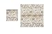 144 Piece Merry Christmas Party Plates, Napkins, Cups, Cutlery, Wood Plank Design Dinnerware (Serves 24)