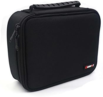 HANLUR Travel Carrying Case fits Canon SELPHY CP1200/ CP910 Wireless Compact Portable Photo Printer , Charger Adapter , Cables , Battery , Hard Disk U Disk