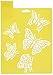 Delta Creative Stencil Mania Stencil, 7 by 10-Inch, 970820710 Butterflies