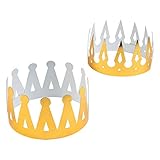 Fun Express Foil Gold Crowns (1 Dozen)
