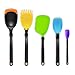 Dreamfarm Set of the Best | Non-Scratch Kitchen Utensils Set | Silicone Cooking Utensils Set | Chopula, Supoons & Spadles | Set of Non-Stick Kitchen Tools | Multi-Color
