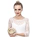 SARLA Ballet Bun Extensions Chestnut Brown Synthetic Drawstring Updo Hair Bun Hair Piece for Women Girls Lady Donut Chignon