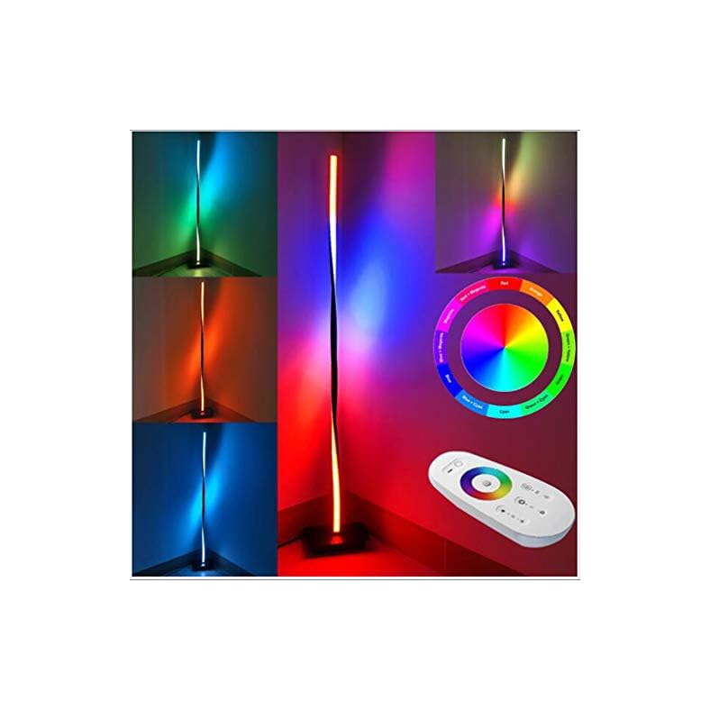 Comprar WAWB Lampara De Pie LED Regulable Control Remoto Colores