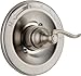 Delta Windemere 14 Series Single-Function Valve Trim Kit, Brushed Nickel Handle Set for Shower Faucet System, Stainless BT14096-SS (Valve Not Included)