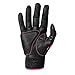 Mizuno Women's 2016 Finch Batting Gloves (Pair), Black/Pink, Small