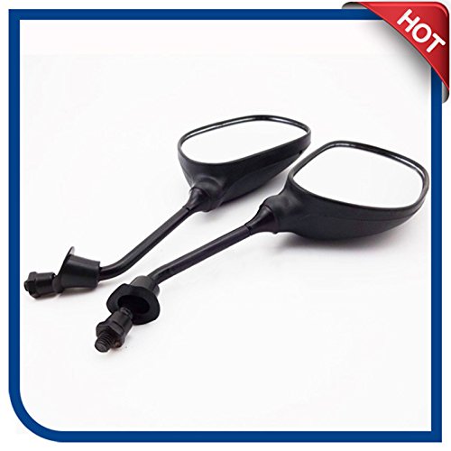 Oda Rearview Mirrors 8mm Rearview Mirror Universal Use Scooter Motorcycle ATV Quad