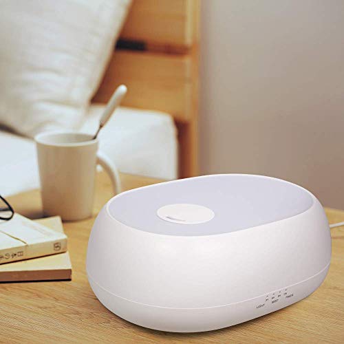 Gocheer 1000ml Humidifier Essential Oil Diffusers Ultrasonic Aromatherapy Diffuser,Timer, Waterless Auto off with Cool Mist and 7 Colour Changing LED Lights Aroma Diffuser