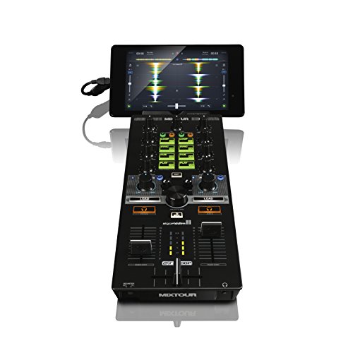 Reloop MIXTOUR All-In-One Controller-Audio Interface for iOS/Andriod/Mac for DJAY