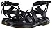 Dr. Martens Women's Kristina Fisherman Sandal, Black, 6 UK/8 M US