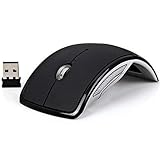 Foldable Arc Wireless Mouse,Ezydigital Portable