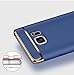 Samsung Galaxy Note 5 Case, Gotd Luxury Thin Electroplate Hard Case Shockproof Back Cover Protective Case for Samsung Galaxy Note 5 (Blue)