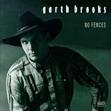 Disco de Garth Brooks: «No Fences» (Anverso)