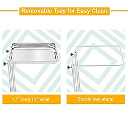 OMECAL Mayo Instrument Stand with Removable Tray
