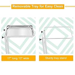 OMECAL Mayo Instrument Stand with Removable Tray