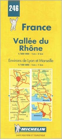 carte michelin rhone Michelin Vallee du Rhone (Rhone Valley), France Map No. 246 carte michelin rhone Michelin Vallee du Rhone (Rhone Valley), France Map No. 246
