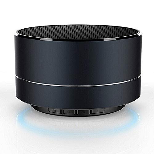 Ocamo Mini Bluetooth Speaker Exquisite Super Bass Portable Bluetooth Wireless Stereo Speaker for Smartphone Tablet(Black)