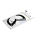 For MAZDA MX-5 Miata,MAZDA 2 3 5 6,MAZDA CX 5 7 9,MAZDA RX-8 Protege MPV B4000 Tribute,MAZDASPEED 3 5 6,EVIL 'M' REAR Truck Emblem Badge TAPE ON-GLOSS Black