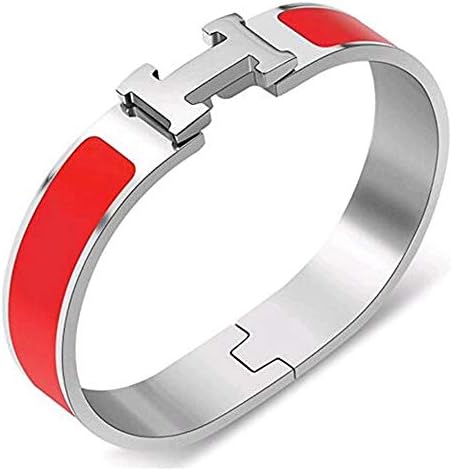 Becky Massey Women's Fashion Classic Titanium Steel Coloured Bracelet-6.7"