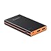 Lumsing 8000mAh Power Bank 2 Port USB Portable Charger Battery Pack for iPhone, Android (Black)