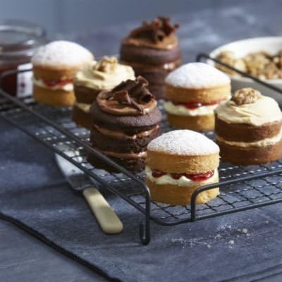 Lakeland My Kitchen 12 Hole Mini Loose Based Victoria Sandwich Cake Tin by my kitchen