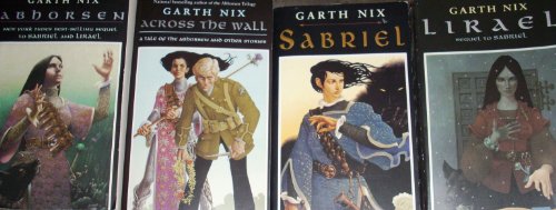 Garth Nix ( Set of 4 Books) Abhorsen, Across the Wall, Sabriel, Lirael.