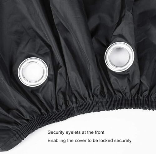 Waterproof Bike Cover Heavy Duty Oxford Bicycle Cover with Double stitching Heat Sealed Seams, XL for 1-3 Bikes Protection from UV Rain Snow Dust for Mountain Road Electric Bike Hybrid Outdoor Storage