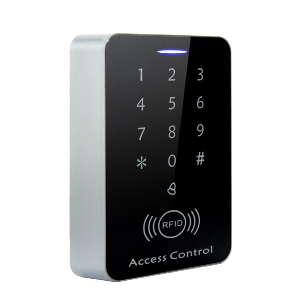 AOAMZ RFID Proximity Entry Door Access Control Keypad 125KHz RFID ID Card Reader Touch Keypad for Home Office Entry Security System
