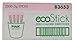 ecoStick Pink Saccharin Sweetener Packet Sticks, 0.5 Gram -- 2000 per case