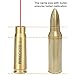 US RED dot Tactical 7.62 X 39 Laser Bore Sight Chamber Cartridge for Weapon Pistol Handgun Gun Rifle Bow Crossbow Calibration, hunting boresight, Brass