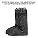 Aobrill Waterproof Shoes Covers, Foldable Reusable Snow Rain Boot for Women Men