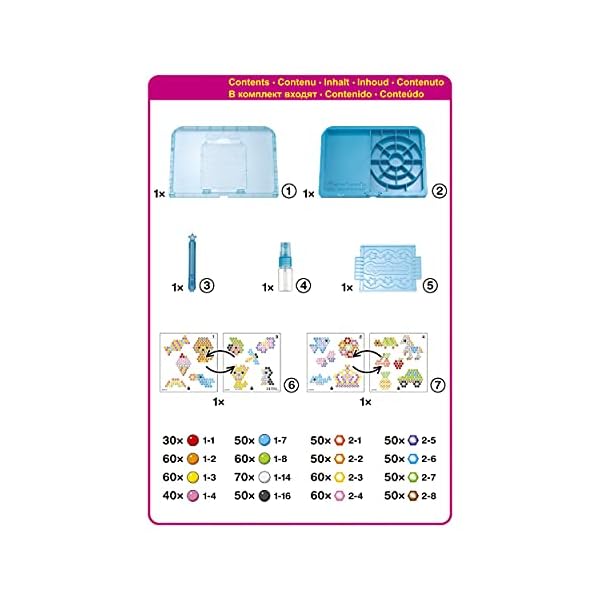 Aquabeads 32788 Beginners Studio with flip tray, Various