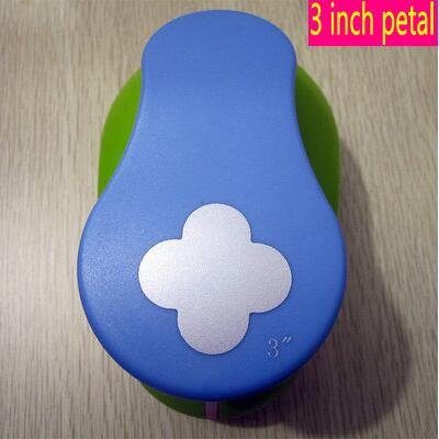 3 inch(about 7.3cm) petal model of craft punch for scrapbook eva foam punch for DIY Scrapbook puncher paper cutter