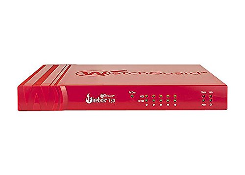 WatchGuard | WGT30001-US | Firebox T30 WatchGuard Firebox T30 and 1-yr Standard Support (US)