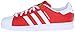 adidas Originals Men's Superstar Animal Shoe,Red/White/Gold,11 M US