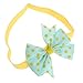 10PC Babys Headband Hairband, Misaky Elastic Wave Point Bowknot