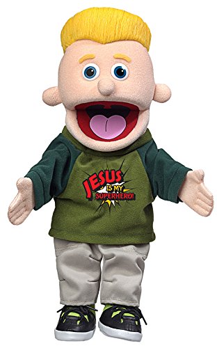 Jesus Is My Superhero | 14" Boy Hand Puppet by Silly Puppets