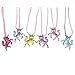 Rainbow Unicorn Toy Novelty Birthday Party Favor Set, 36pcs, Unicorn Bracelets, Necklaces, Keychains