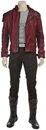Costory Guardians of The Galaxy 2 Star-Lord Peter Quill Cosplay Costume Full Suit
