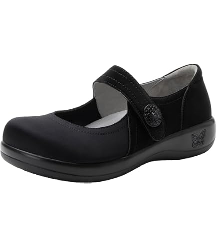 Amazon.com | Alegria Women's Ericka Black Cherry Comfort Leather