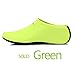 JIASUQI Fashion Summer Water Skin Shoes Aqua Socks For Women Boating Beach Yoga Exercise Green US 6.5-7.5 Women