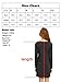 Romwe Women's Long Sleeve Pockets Casual Swing Loose T-Shirt Dress Grey S