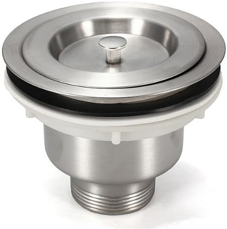 Dfunlife Stainless Steel Kitchen Water Sink Strainer Plug Drain Basket by Dfunlife